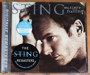STING - MERCURY FALLING (1996) - CD 1998 REMASTERED REISSUE 2.EL