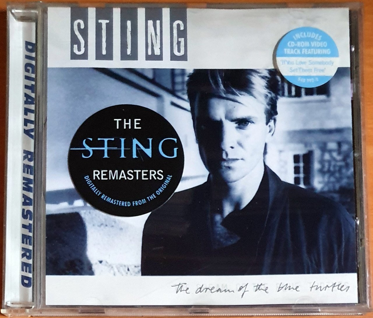 STING - THE DREAM OF THE BLUE TURTLES (1985) - CD 1998 REMASTERED REISSUE 2.EL