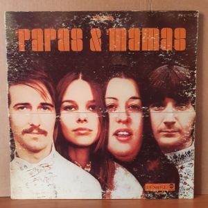 THE MAMAS & THE PAPAS - THE PAPAS & THE MAMAS (1968) - LP 2.EL PLAK