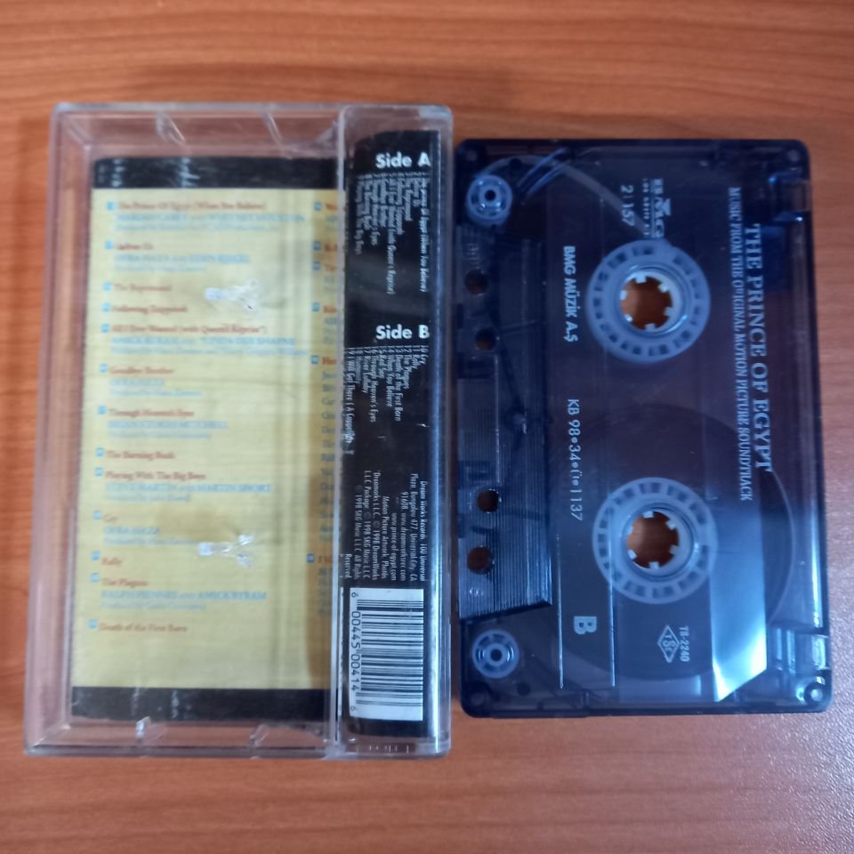 THE PRINCE OF EGYPT / SOUNDTRACK (1998) - KASET 2.EL