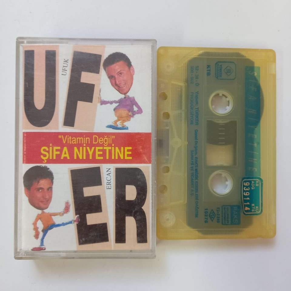 UF-ER / UFUK ERCAN - ŞİFA NİYETİNE (1992) - KASET 2.EL
