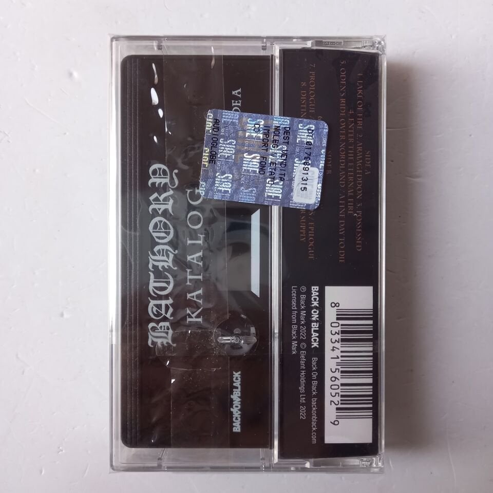 BATHORY – KATALOG (2022) -  AMBALAJINDA SIFIR KASET