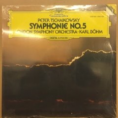 TCHAIKOVSKY  SYMPHONY NO.5 LONDON SYM.ORC. KARL BÖHM 1981 DÖNEM BASKISI SIFIR PLAK