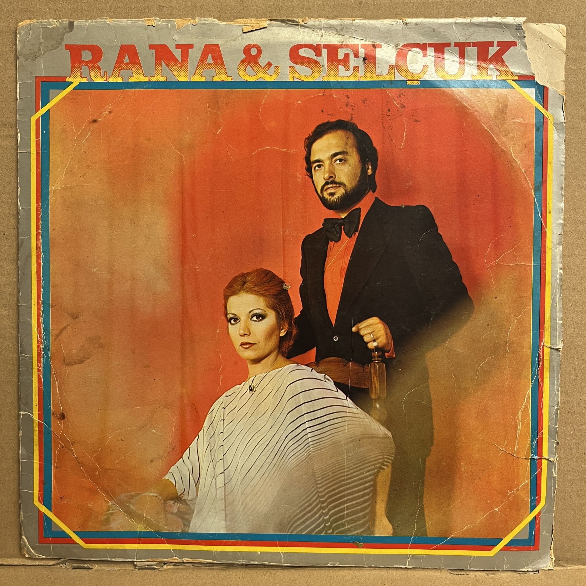 RANA ALAGÖZ & SELÇUK ALAGÖZ - RANA & SELÇUK (1977) - LP 2.EL PLAK