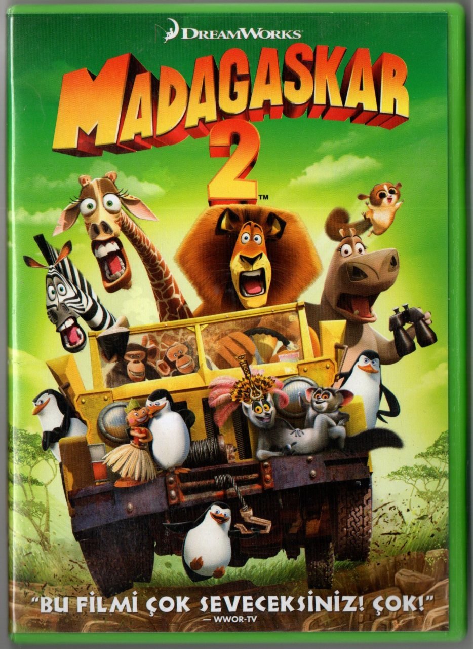 MADAGASKAR 2 - MADAGASCAR 2 - ANİMASYON - DVD 2.EL