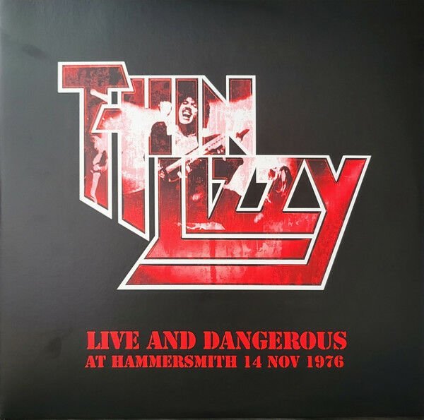 THIN LIZZY - LIVE AND DANGEROUS AT HAMMERSMITH 14 NOV 1976 SIFIR PLAK
