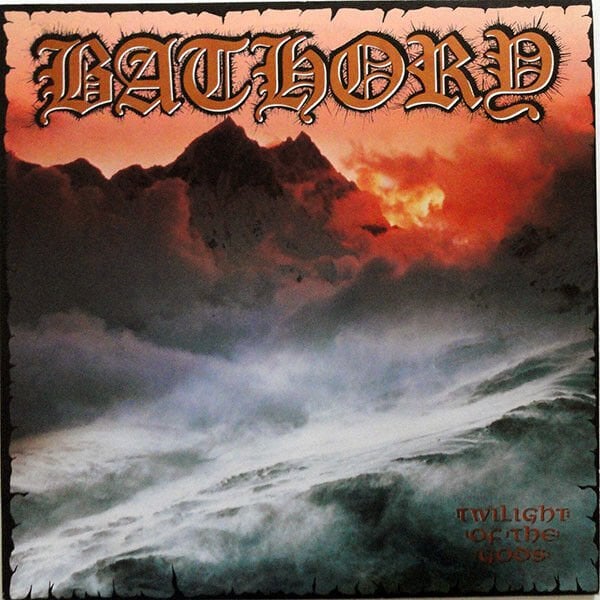 BATHORY – TWILIGHT OF THE GODS (1991) - CD REISSUE REMASTERED JEWEL CASE SIFIR