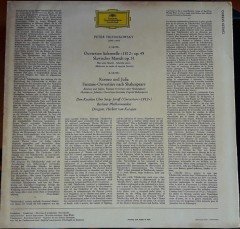 TCHAIKOVSKY 1812, MARCHE SLAVE, ROMEO AND JULIET BERLINER PHILHARMONIKER KARAJAN - LP 2.EL