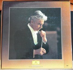 BEETHOVEN: 9 SYMPHONIES BERLINER PHILHARMONIKER, KARAJAN (1977) - 2.EL 8PLAK KUTU