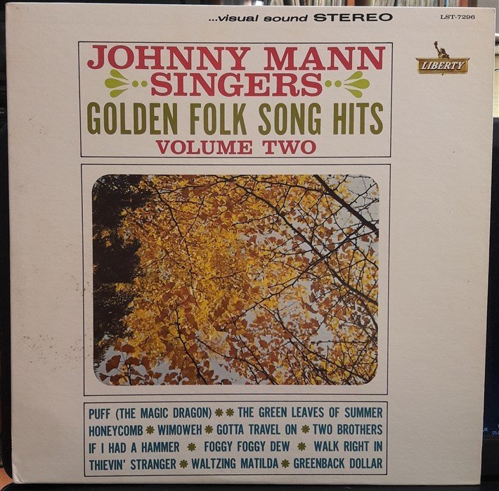 JOHNNY MANN SINGERS - GOLDEN FOLK SONG HITS VOLUME TWO - 2.EL PLAK