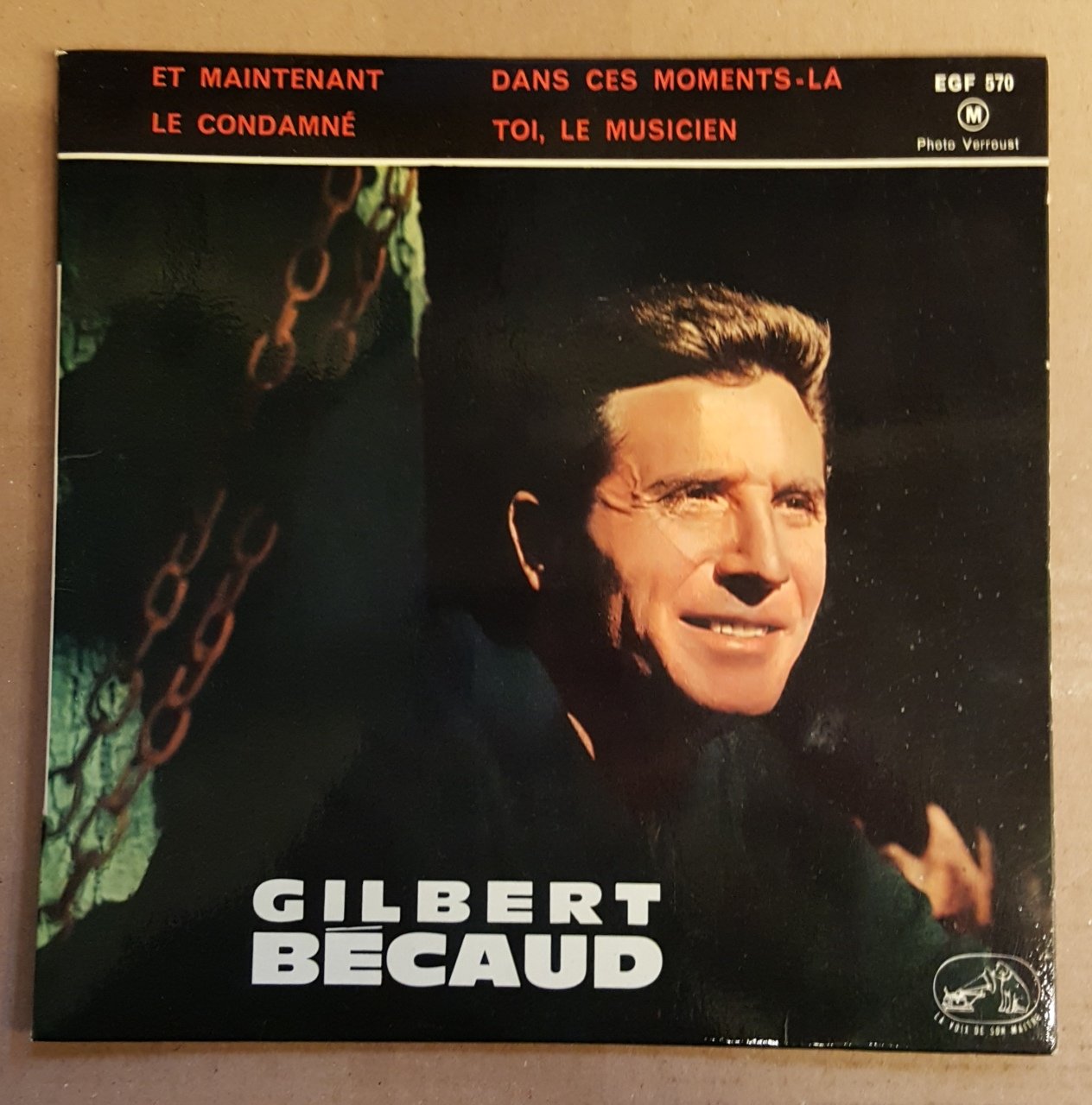 GILBERT BECAUD - ET MAINTENANT / LE CONDAMNE / DANS CES MOMENTS-LA / TOI, LE MUSICIEN (1961) - 7'' 45 DEVİR 2.EL PLAK