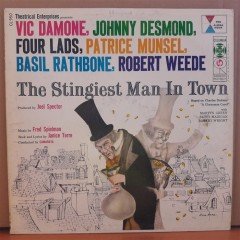 THE STINGIEST MAN IN TOWN - VIC DAMONE, JOHNNY DESMOND, FOUR LADS... - LP 2.EL PLAK