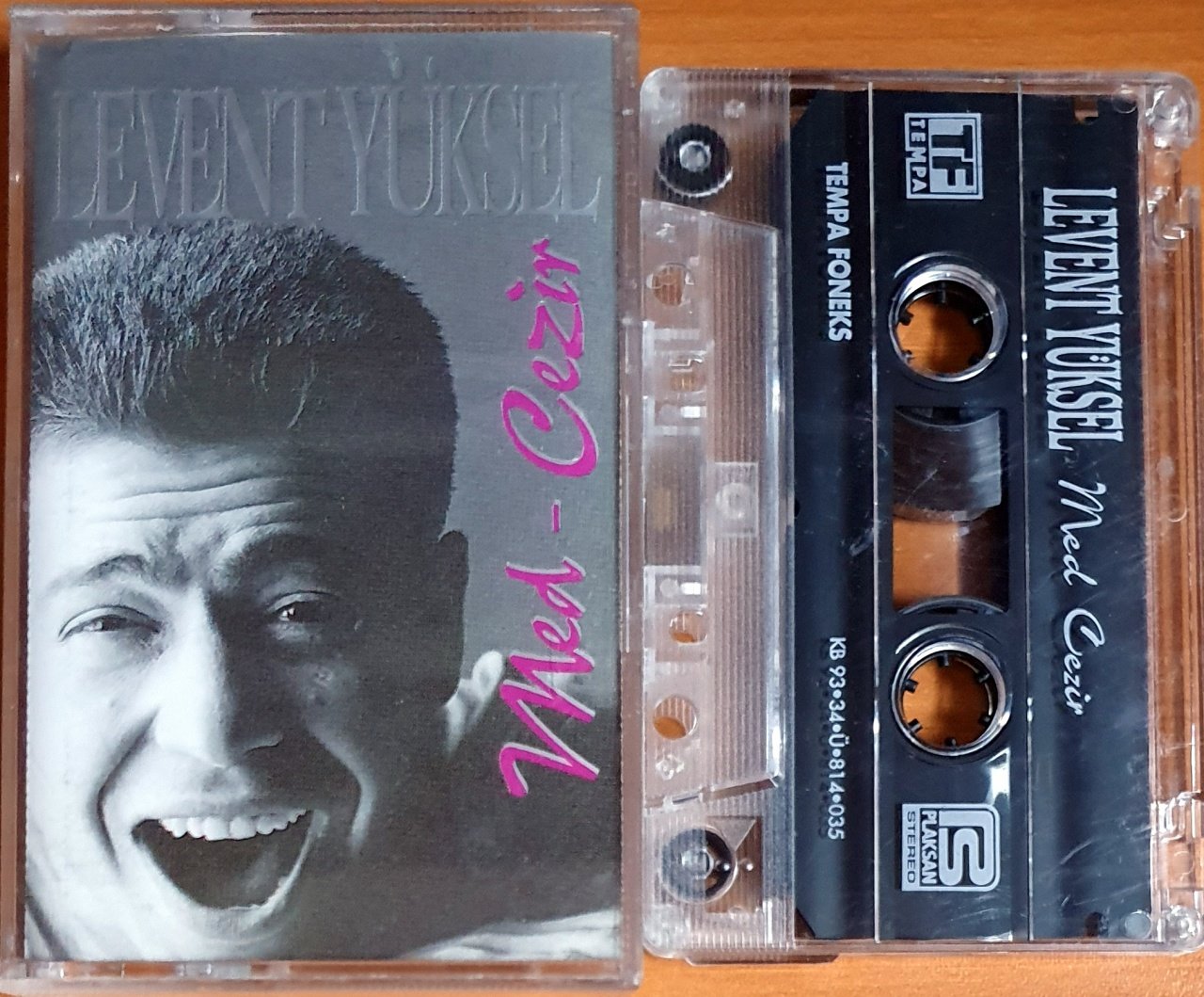 LEVENT YÜKSEL - MED CEZİR (1993) - KASET TEMPA FONEKS 2.EL