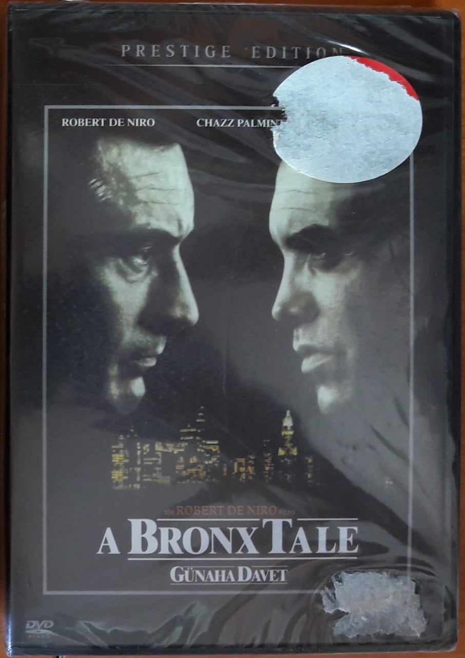 GÜNAHA DAVET - A BRONX TALE - ROBERT DE NIRO - CHAZZ PALMINTERI - JOE PESCI - DVD SIFIR