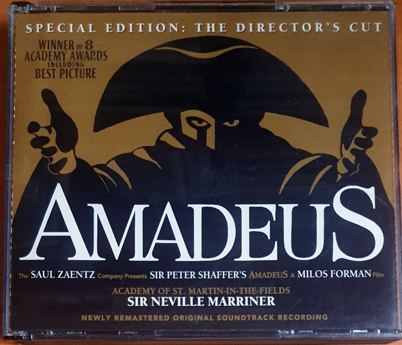 AMADEUS SOUNDTRACK / SPECIAL EDITION: THE DIRECTOR'S CUT / SIR NEVILLE MARRINER (2002) - 2CD PROMO 2.EL