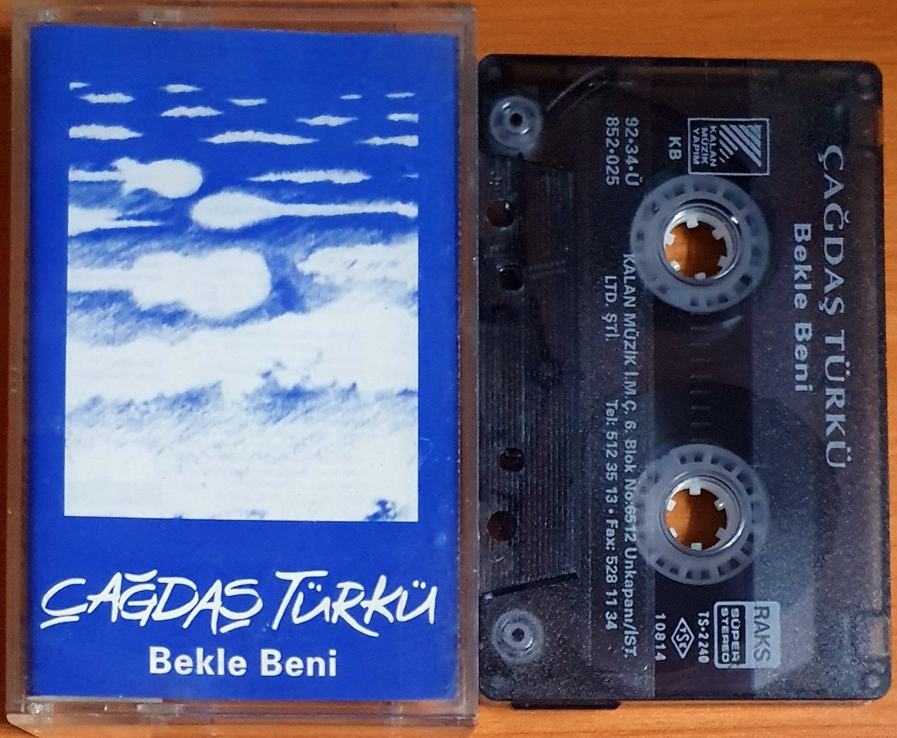 ÇAĞDAŞ TÜRKÜ - BEKLE BENİ (1992) - KASET KALAN MÜZİK 2.EL