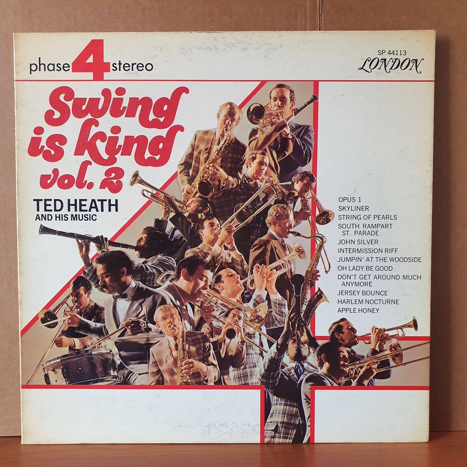 SWING IS KING VOL.2 / TED HEATH AND HIS MUSIC (1969) - LP 2.EL PLAK