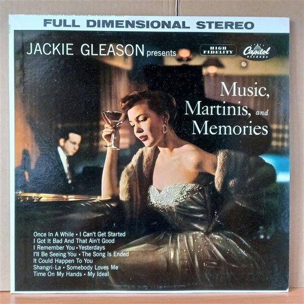 JACKIE GLEASON – JACKIE GLEASON PRESENTS MUSIC, MARTINIS, AND MEMORIES (1964) - LP 2.EL PLAK