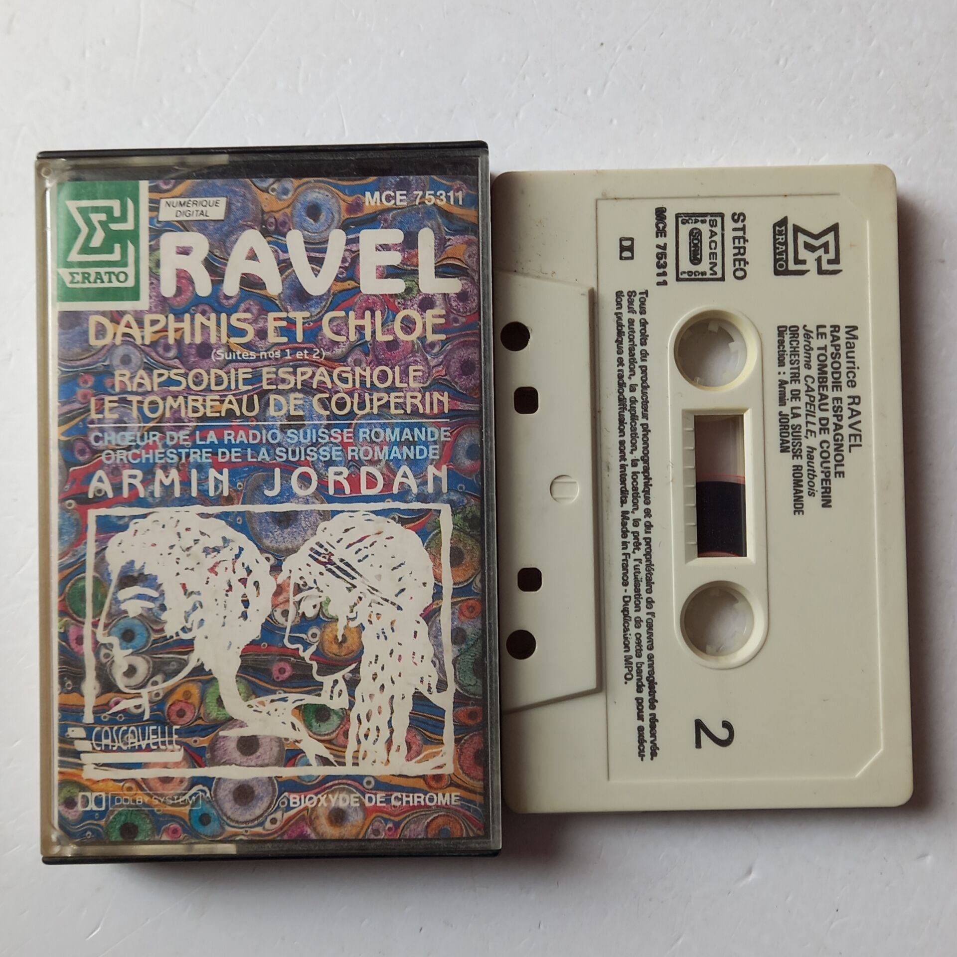 RAVEL – DAPHNIS ET CHLOE / SUITES NOS 1 ET 2 (1987) - KASET 2.EL