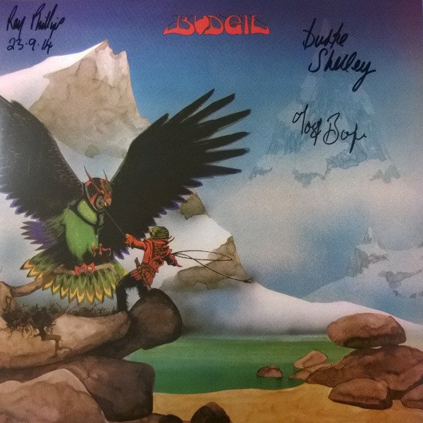 BUDGIE - NEVER TURN YOUR BACK ON A FRIEND (1973) - LP 180GR 2014 EDITION SIFIR PLAK