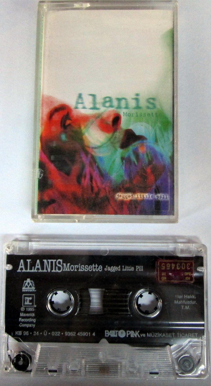 ALANIS MORISSETTE - JAGGED LITTLE PILL (1996) - KASET BALET 2.EL 