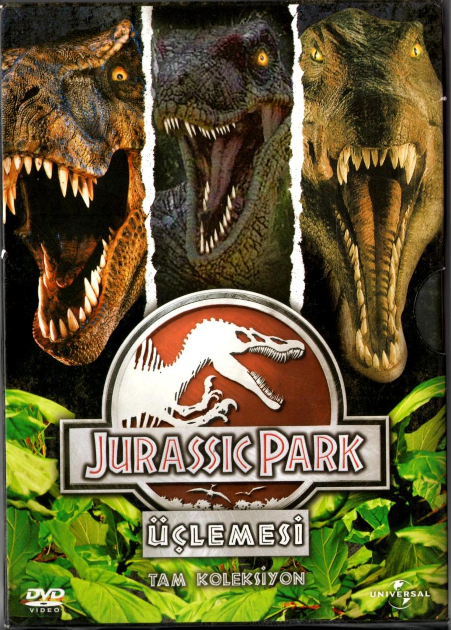 JURASSIC PARK ÜÇLEMESİ - STEVEN SPIELBERG - 3DVD 2.EL