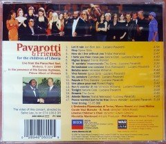PAVAROTTI & FRIENDS FOR THE CHILDREN OF LIBERIA / NATALIE COLE CELINE DION SPICE GIRLS (1998) DECCA CD 2.EL