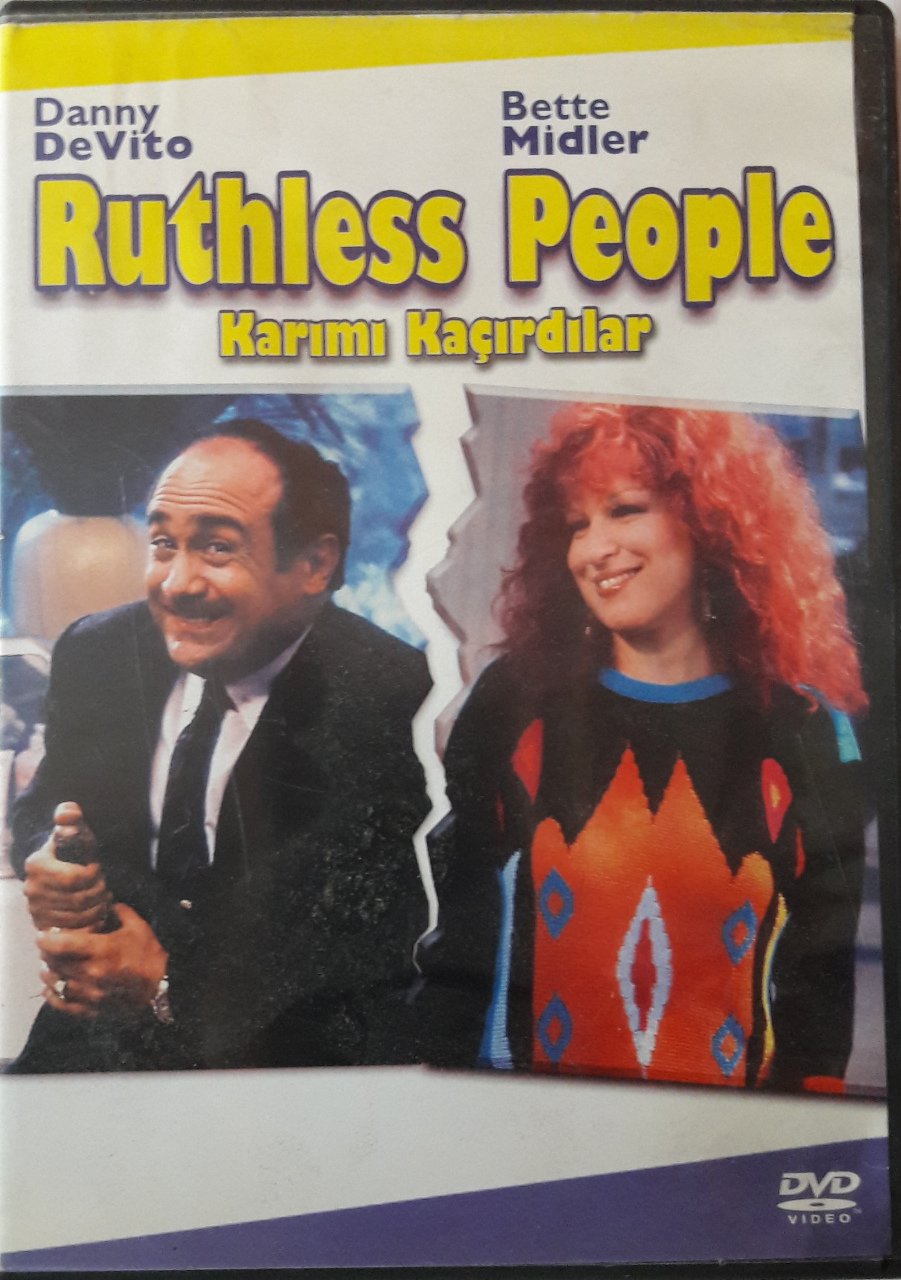 RUTHLESS PEOPLE - KARIMI KAÇIRDILAR - DANNY DeVITO - BETTE MIDLER - DVD 2.EL