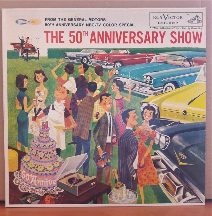 FROM THE GENERAL MOTORS THE 50th ANNIVERSARY SHOW (1958) - LP 2.EL PLAK