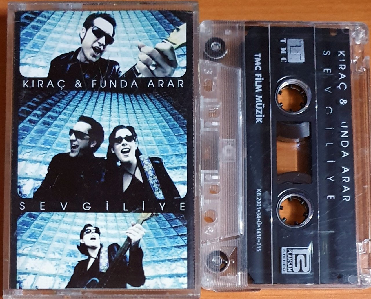 KIRAÇ & FUNDA ARAR - SEVGİLİYE (2001) - KASET TMC 2.EL
