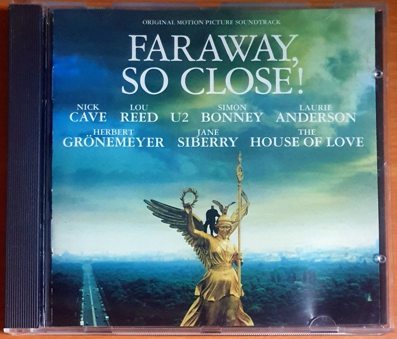 FARAWAY SO CLOSE SOUNDTRACK / NICK CAVE, U2, SIMON BONNEY, LAURIE ANDERSON, HERBERT GRÖNEMEYER, JANE SIBERRY, THE HOUSE OF LOVE (1993) - CD 2.EL