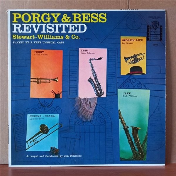 PORGY & BESS REVISITED / STEWART - WILLIAMS & CO. (1959) - LP 2.EL PLAK