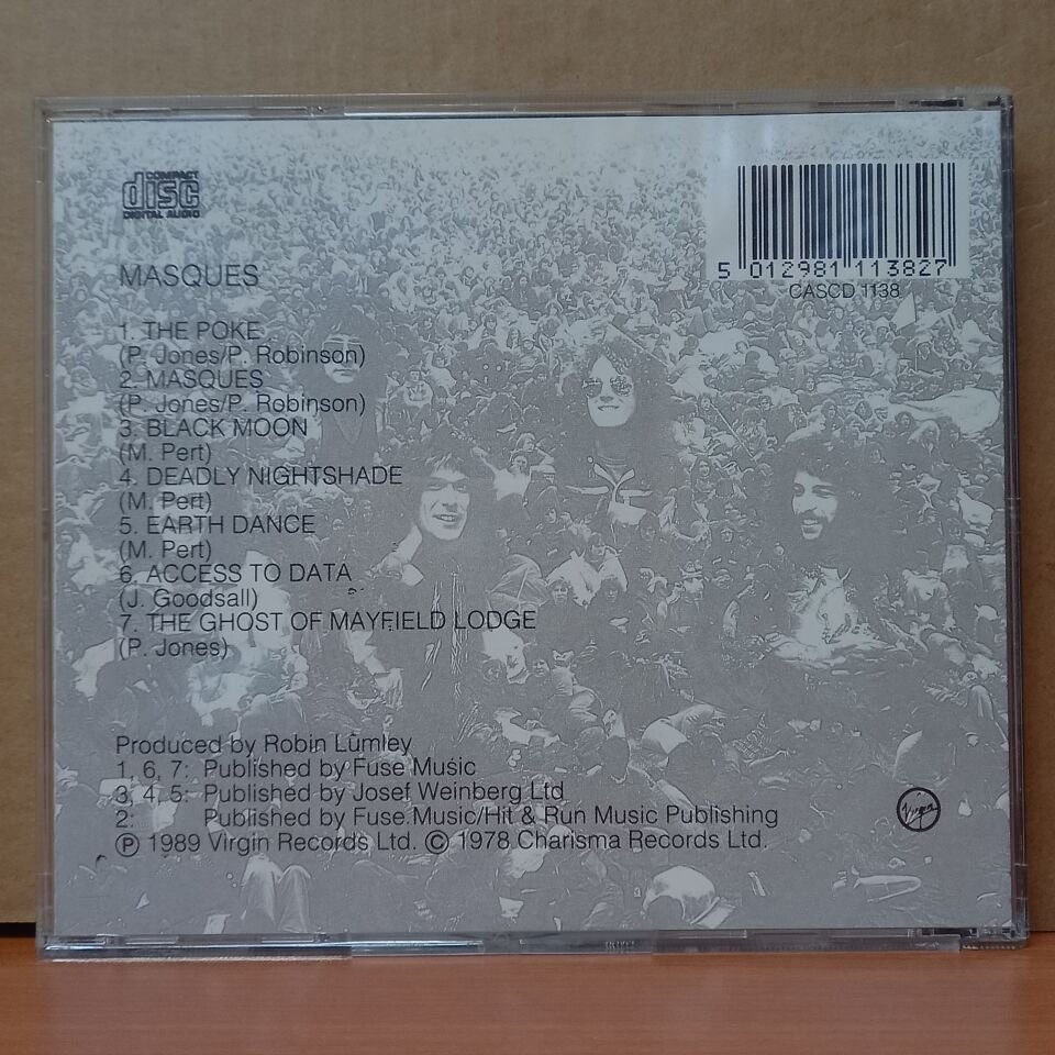 BRAND X - MASQUES (1989) - CD 2.EL