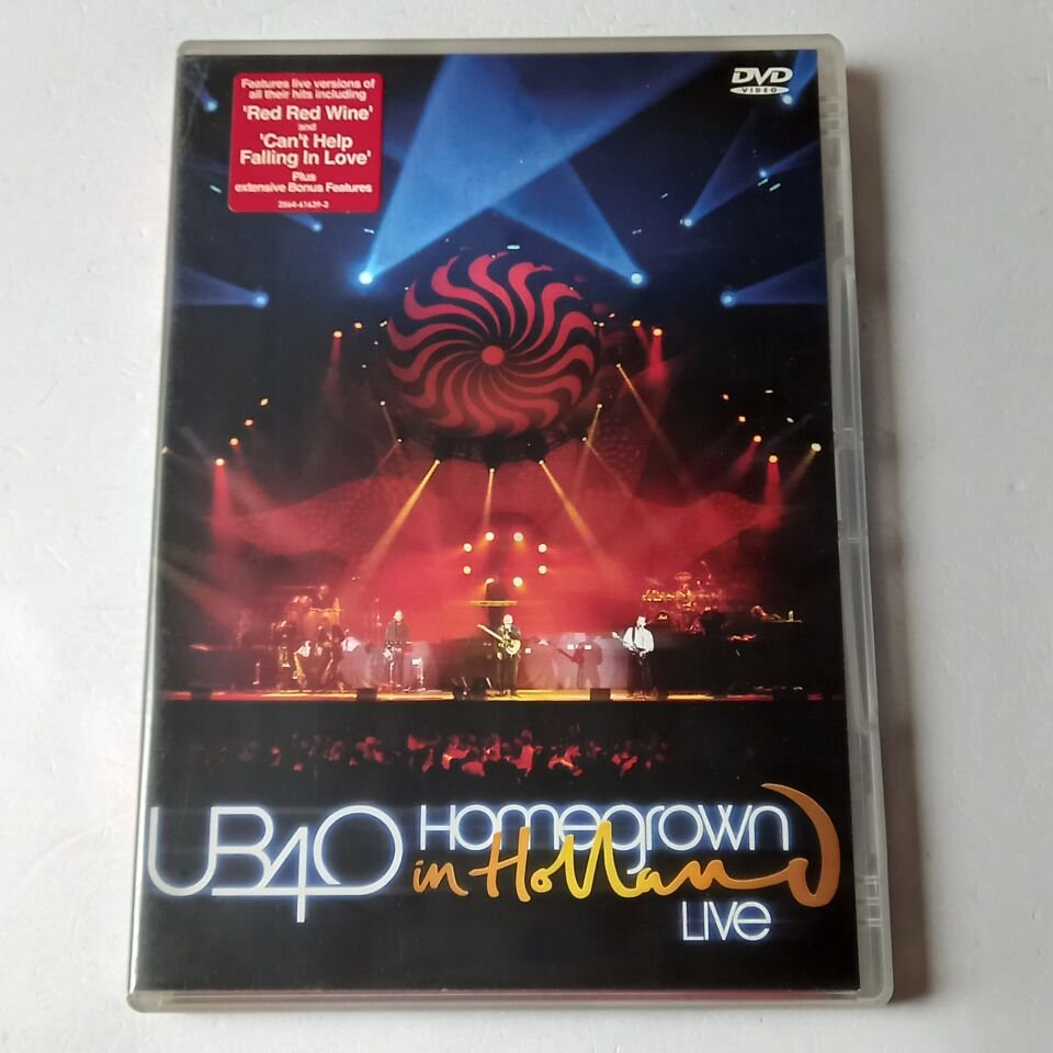 UB40 - HOMEGROWN IN THE HOLLAND LIVE - DVD 2.EL