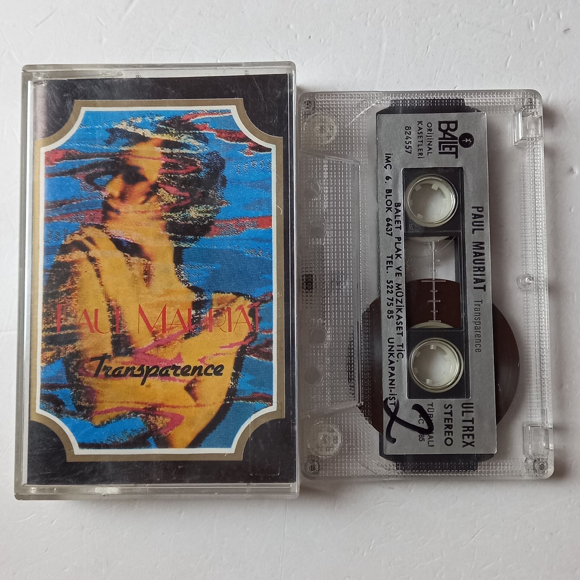PAUL MAURIAT - TRANSPARENCE (1985) - KASET 2.EL