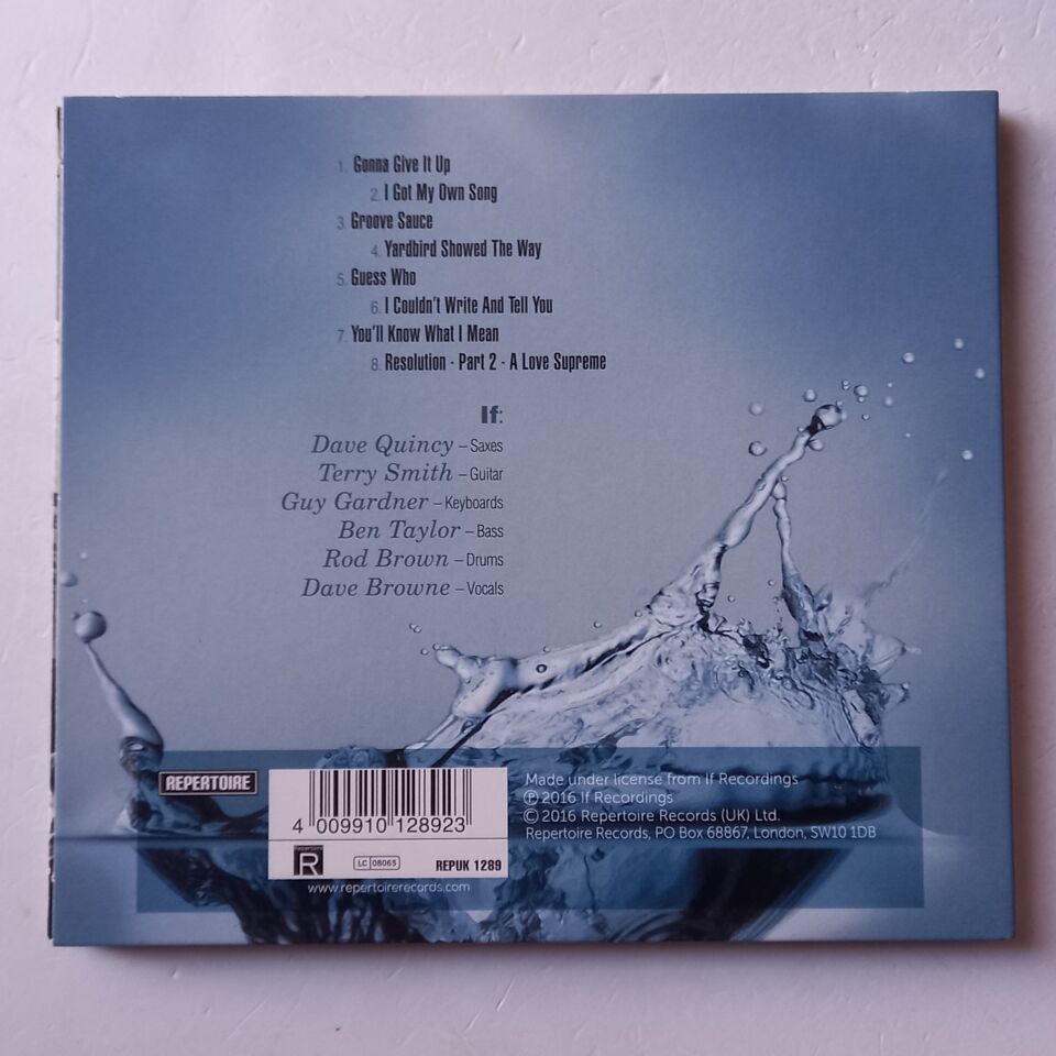 IF – IF 5 (2016) - CD DIGIPAK 2.EL
