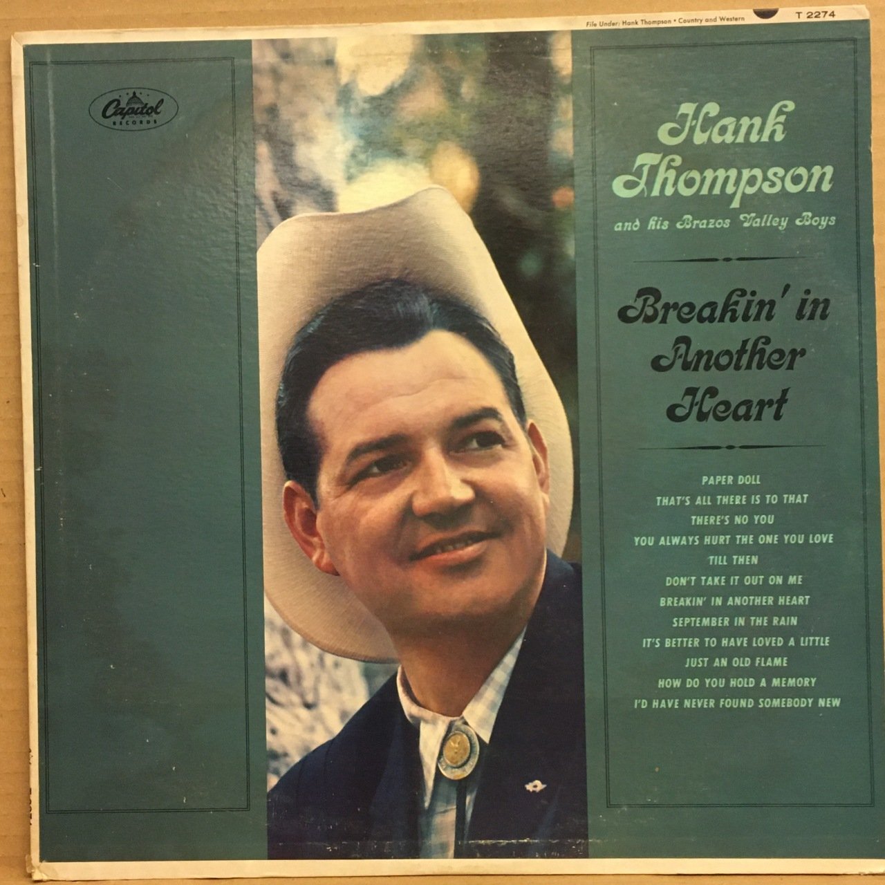HANK THOMPSON - BREAKIN IN ANOTHER HEART 2.EL PLAK