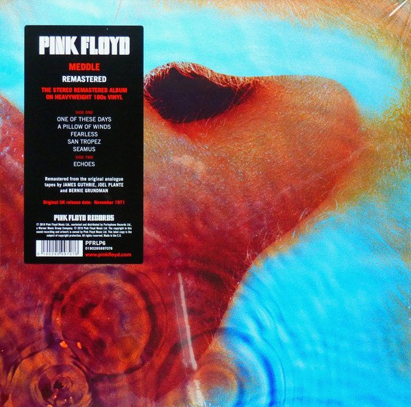 PINK FLOYD - MEDDLE (1971) - LP 180GR 2016 GATEFOLD EDITION SIFIR PLAK