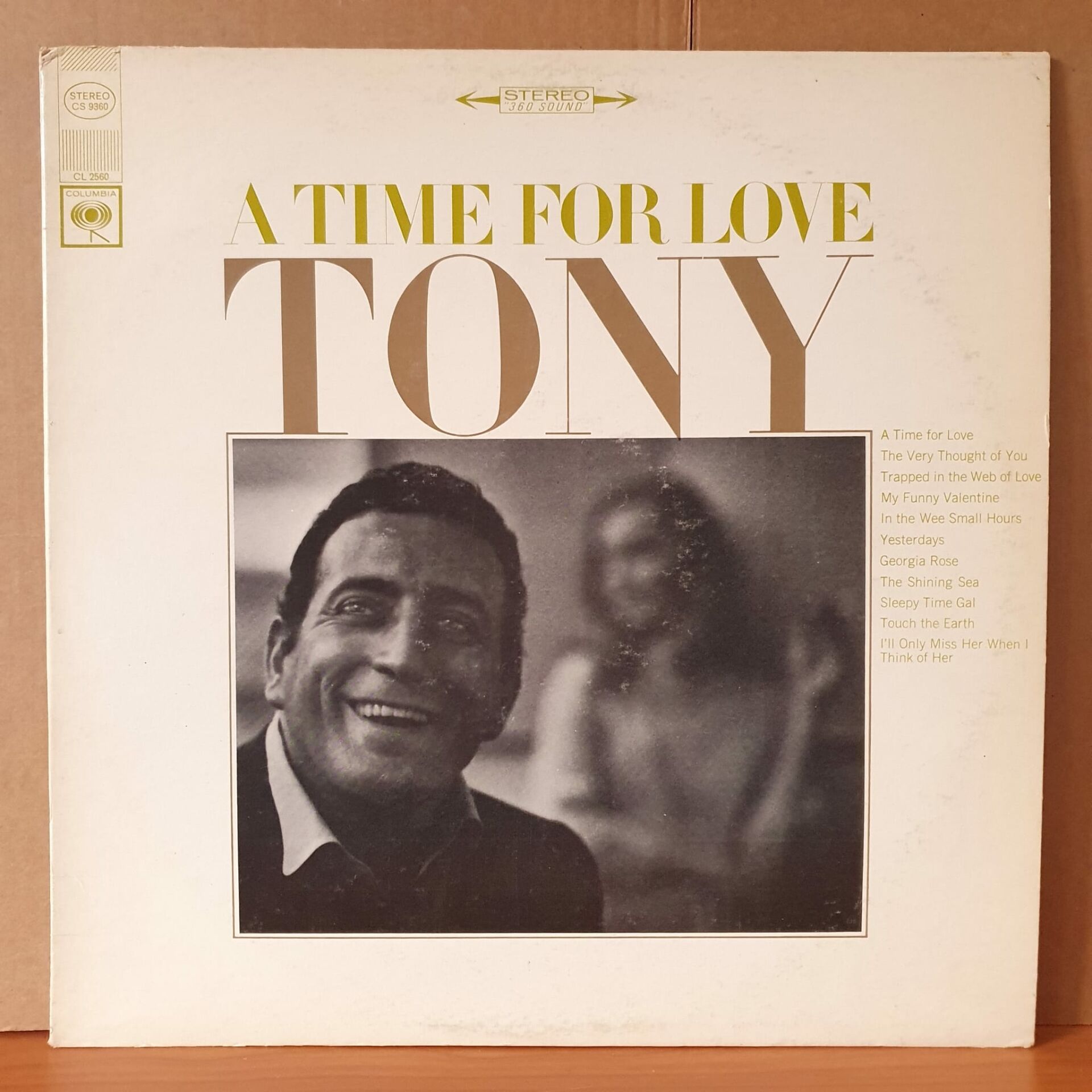 TONY BENNETT - A TIME FOR LOVE (1966) - LP 2.EL PLAK