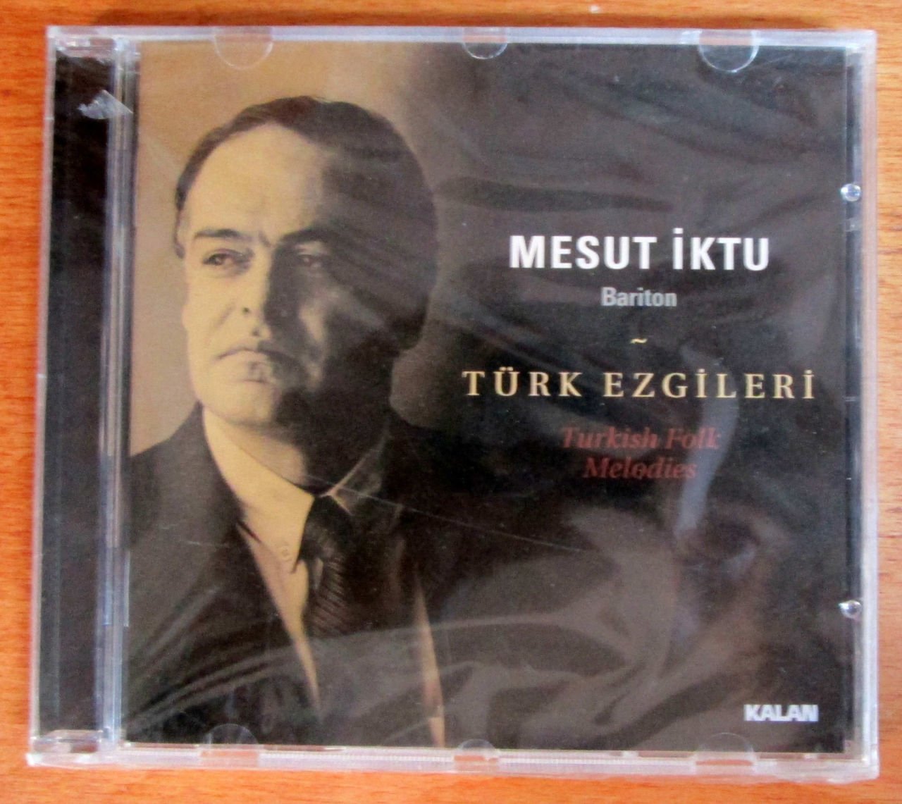 MESUT İKTU (BARİTON) - TÜRK EZGİLERİ - CD SIFIR