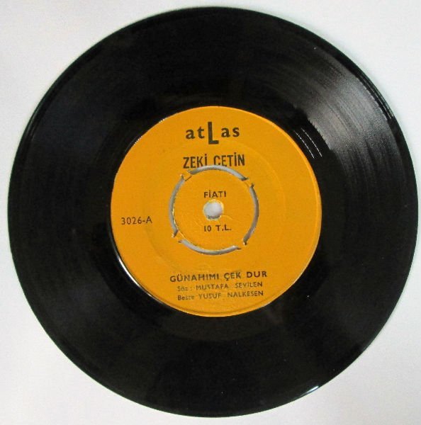 ZEKİ ÇETİN - GÜNAHIMI SEN ÇEK - 45LİK
