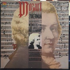 MOZART: SERENADE, DIVERTIMENTO, PINCHAS ZUKERMAN, DANIEL BARENBOIM - PLAK 2.EL