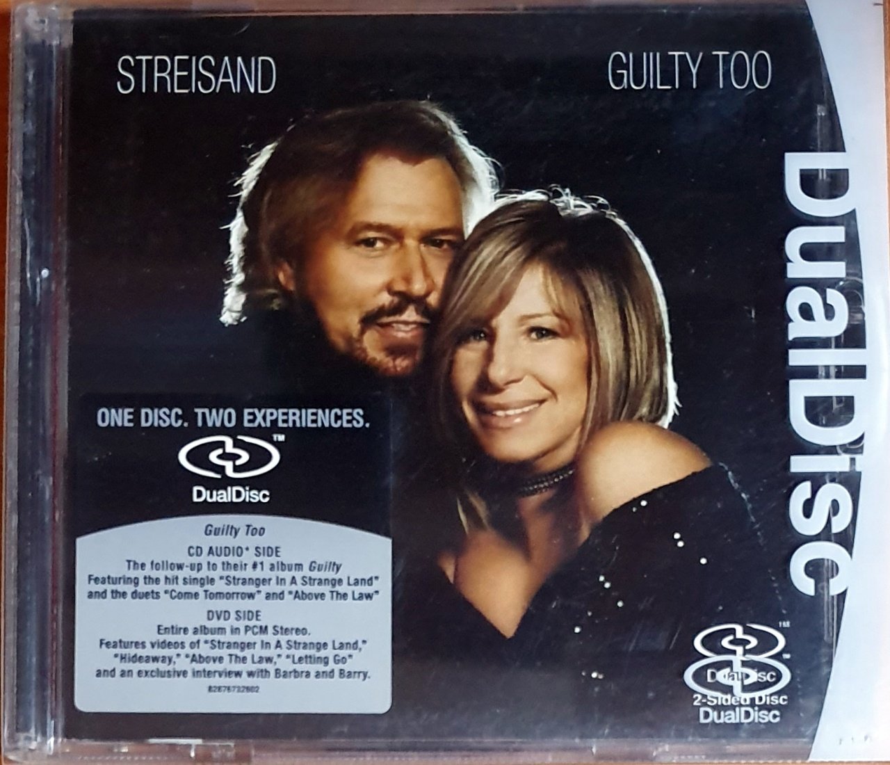 BARBRA STREISAND - GUILTY TOO (2005) - CD+DVD DUAL DISC 2.EL