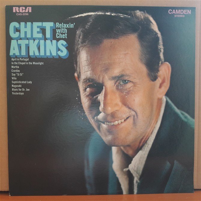CHET ATKINS - RELAXIN' WITH CHET (1969) - LP 2.EL PLAK