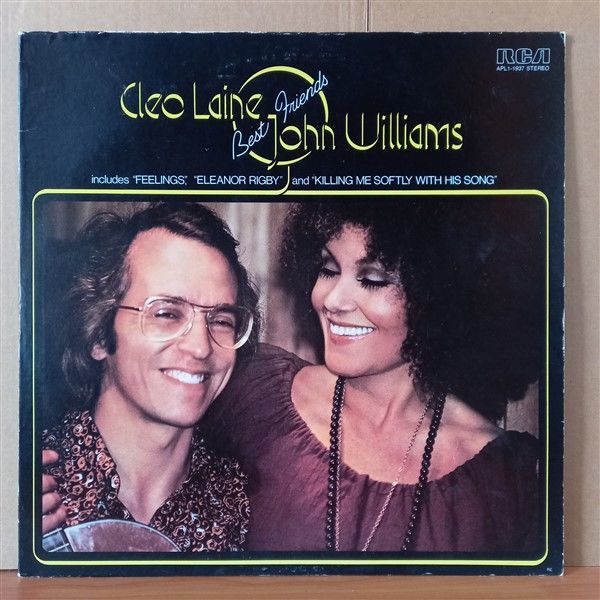 CLEO LAINE AND JOHN WILLIAMS – BEST FRIENDS (1976) - LP 2.EL PLAK