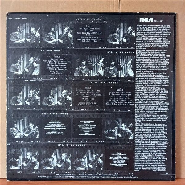 CLEO LAINE AND JOHN WILLIAMS – BEST FRIENDS (1976) - LP 2.EL PLAK