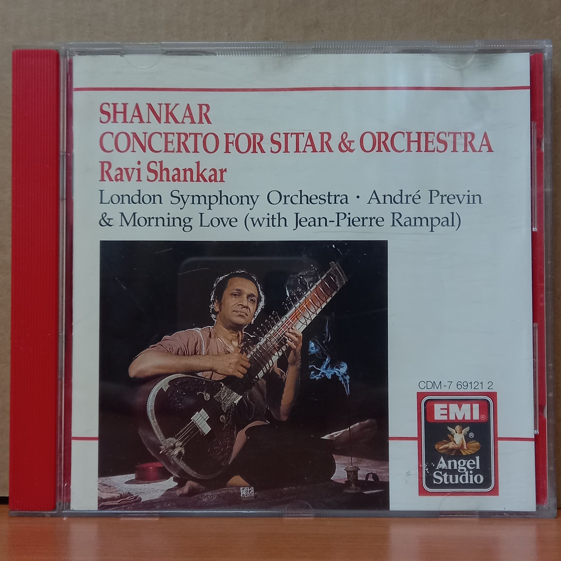 RAVI SHANKAR & ANDRE PREVIN - CONCERTO FOR SITAR & ORCHESTRA / LONDON SYMPHONY ORCHESTRA (1987) - CD 2.EL