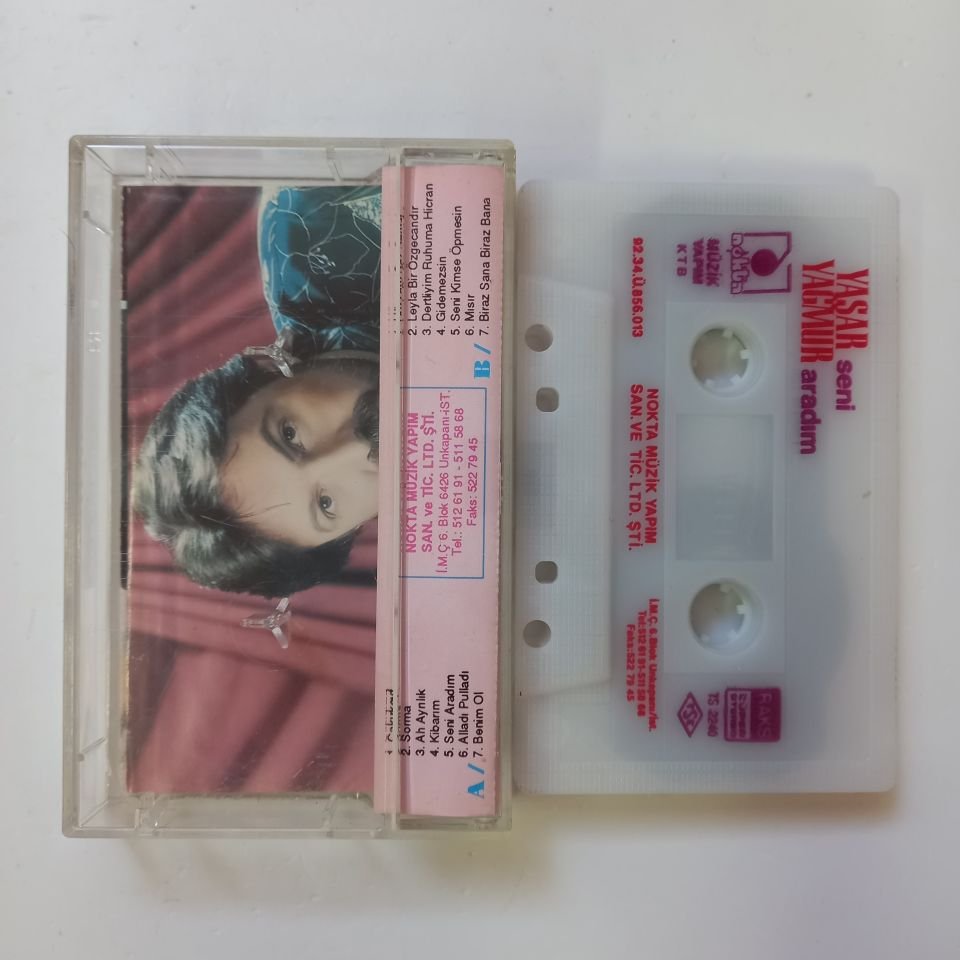 YAŞAR YAĞMUR - SENİ ARADIM / ÇAKIRKEYF (1992) - KASET 2.EL
