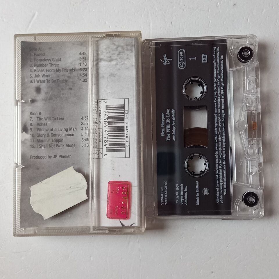 BEN HARPER - THE WILL TO LIVE (1997) - KASET 2.EL