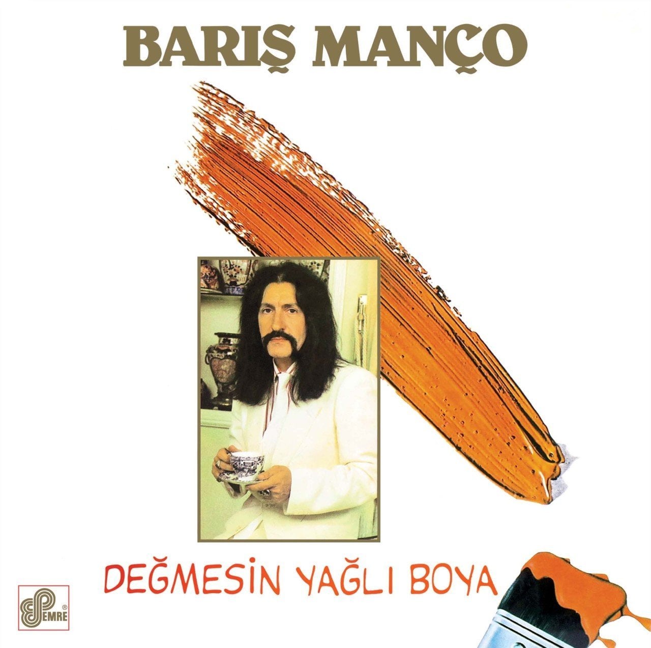 BARIŞ MANÇO - DEĞMESİN YAĞLI BOYA (1986) - LP 2018 BASKI SIFIR PLAK